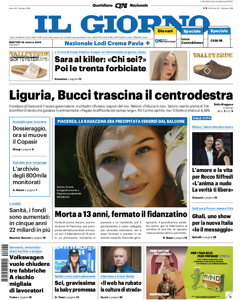 Prima-pagina-il giorno-edizione-di-oggi-20241029